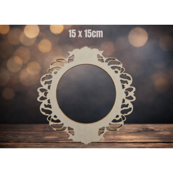 Ramka ażurowa 3 15x15cm, beermata 1,5mm